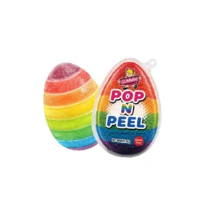Pop N Peel Gummy Egg 85g