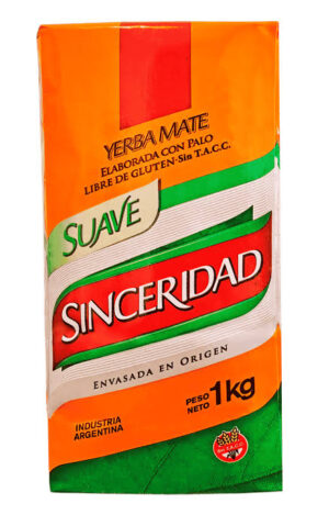 Yerba Mate Sinceridad Suave 1 Kg