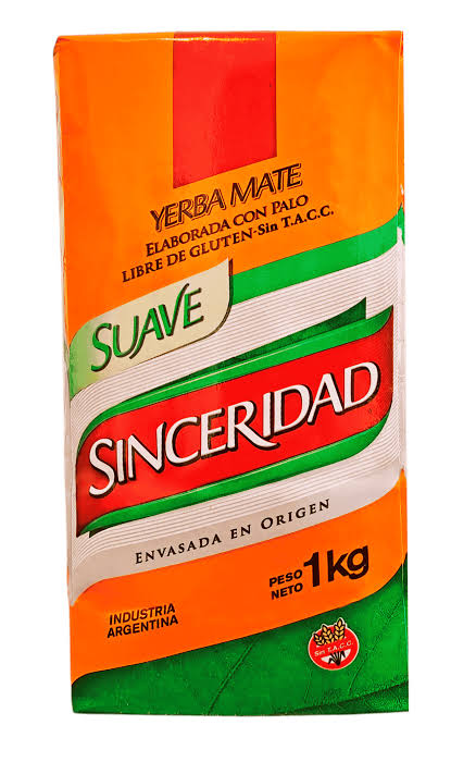 Yerba Mate Sinceridad Suave 1 Kg