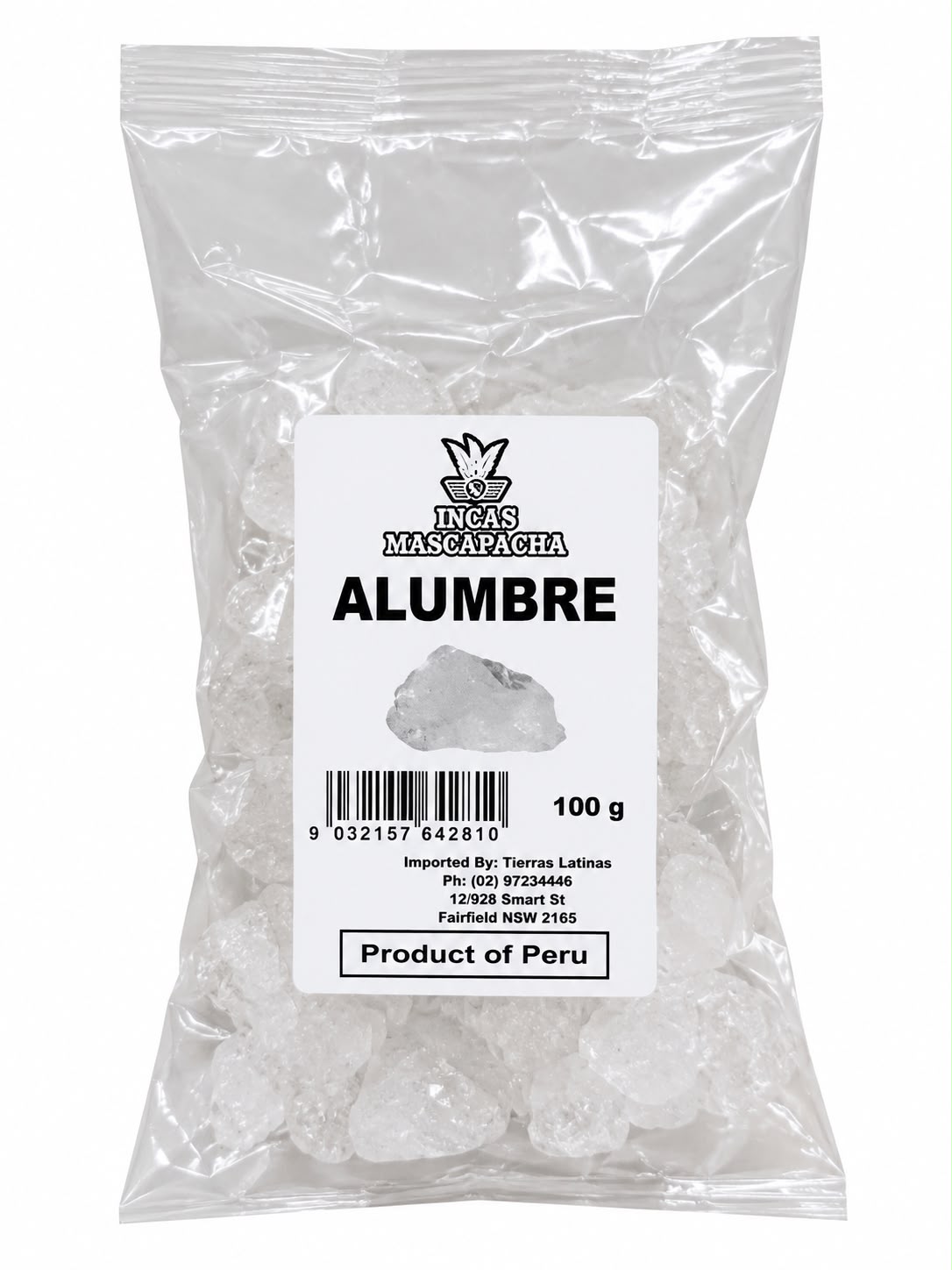 Piedra Alumbre 100G