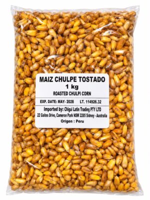 Maiz Chulpe Tostado 1Kg (Roasted Chulpi Corn)
